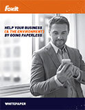 Help your business (and the environment) by going paperless