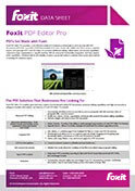 Foxit PDF Editor